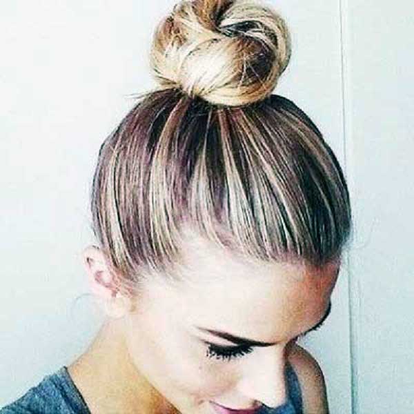 blonde-with-top-knot