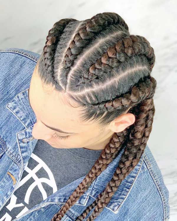 french-braid-ponytail-black-hair