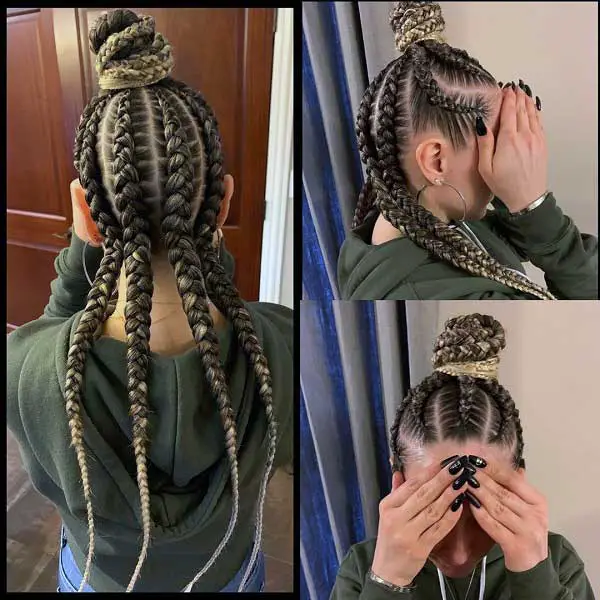 half-up-half-down-braided-bun 