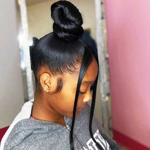 top-knot-bun-for-black-hair