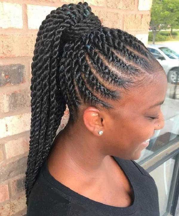 twist-ponytail-for-black-hair