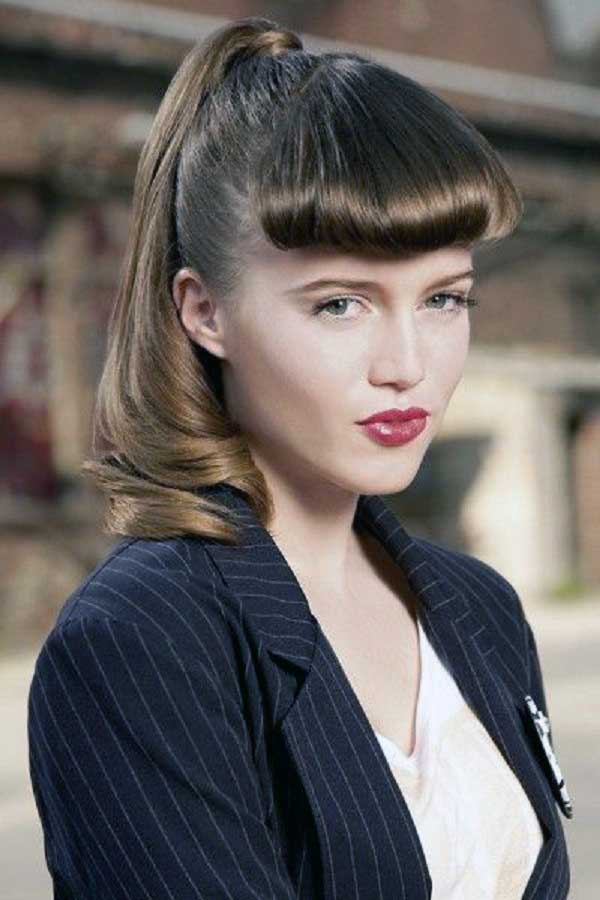 50s-ponytail-with-bangs