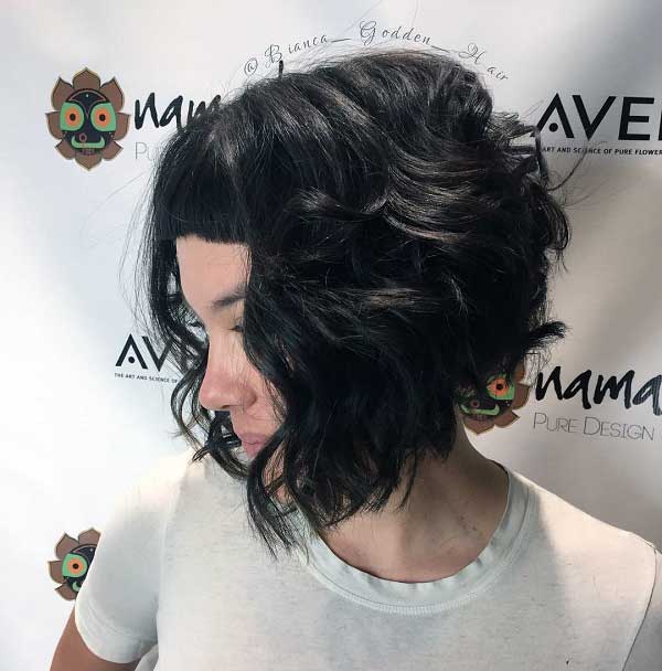 short-curly-a-line-bob