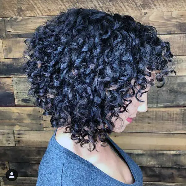 short-curly-a-line-bob