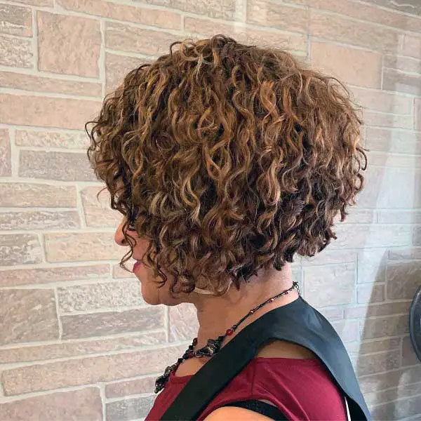 short-curly-a-line-bob