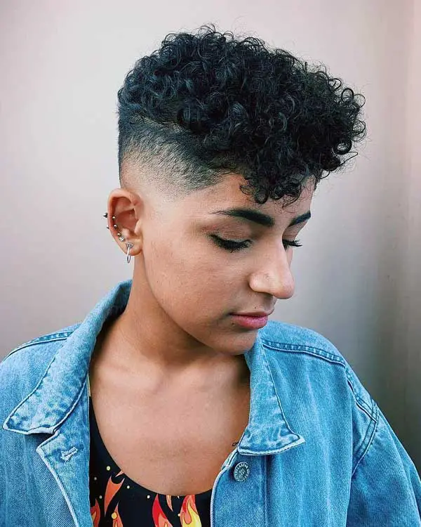 undercut-curly-pixie-cut