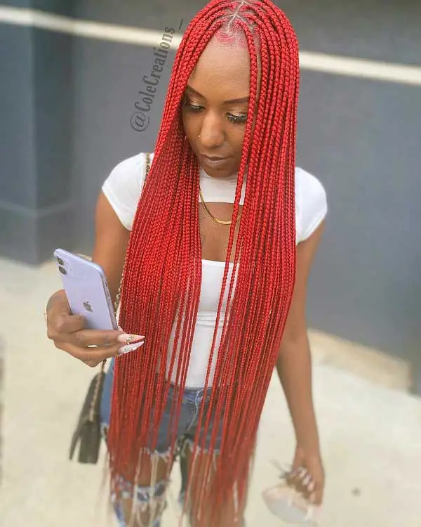 bright-red-box-braids