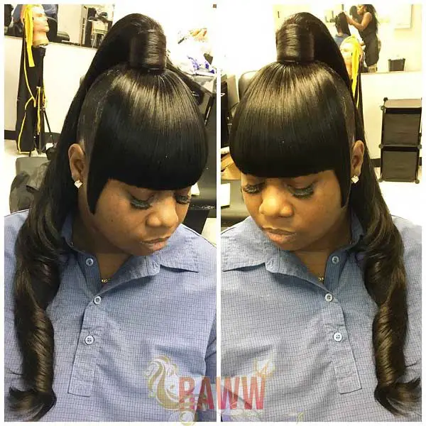 quick-weave-ponytails-with-bangs