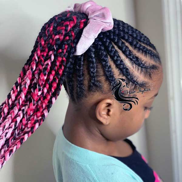 23 Cute Ponytail Hairstyles For Little Black Girls - HqAdviser