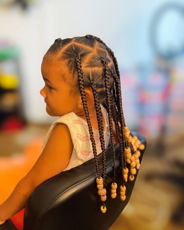 big box braids for kids  