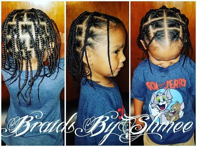 little boy box braids