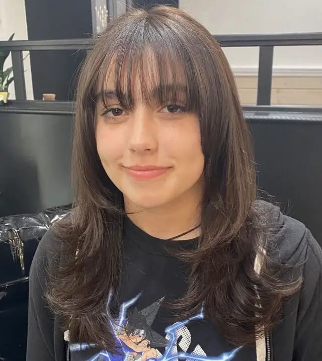 front bangs for thin hair