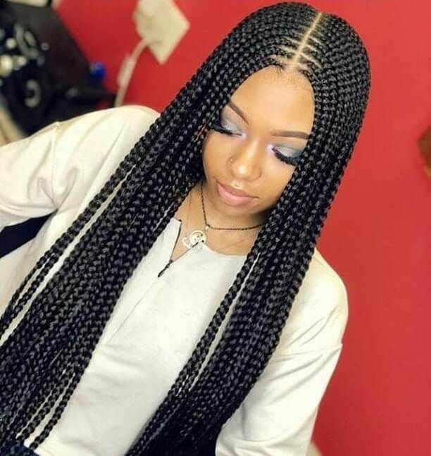 2 layer braids with weave 