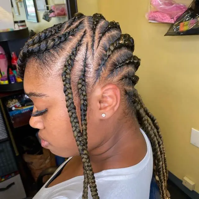 2 layer scalp braids 