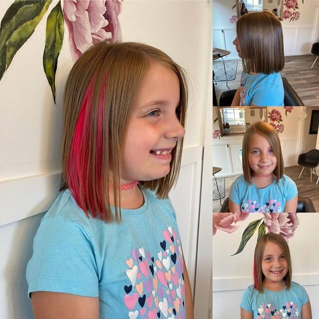 Pink Stripe bob