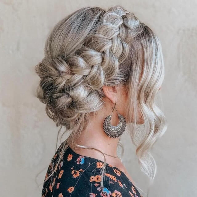 french milkmaid braid