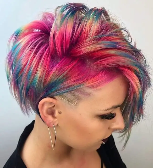 long pixie undercut