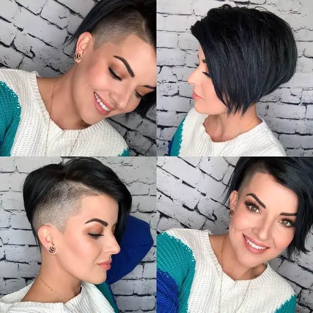 shaved undercut pixie