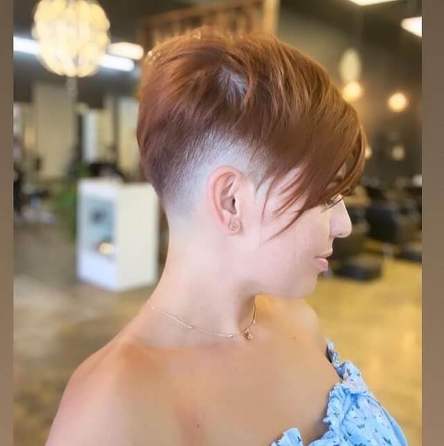 undercut low maintenance pixie cut 