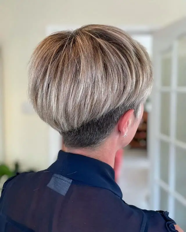 undercut pixie for fine hair