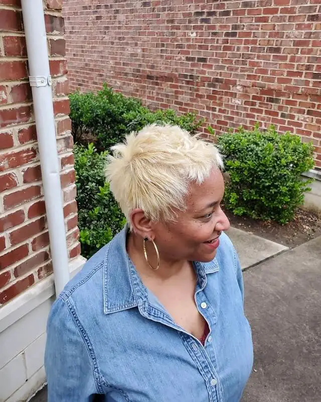  african american pixie cut for women over 50
