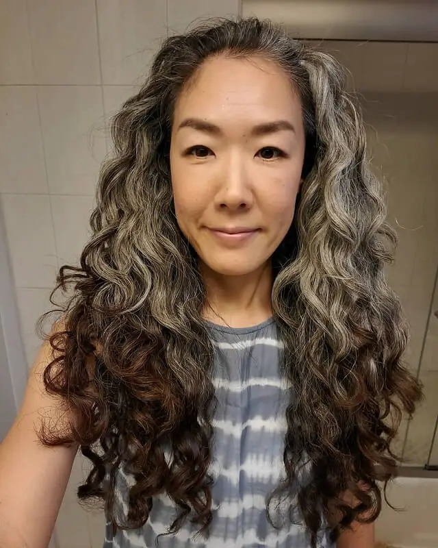 asian curly hair 