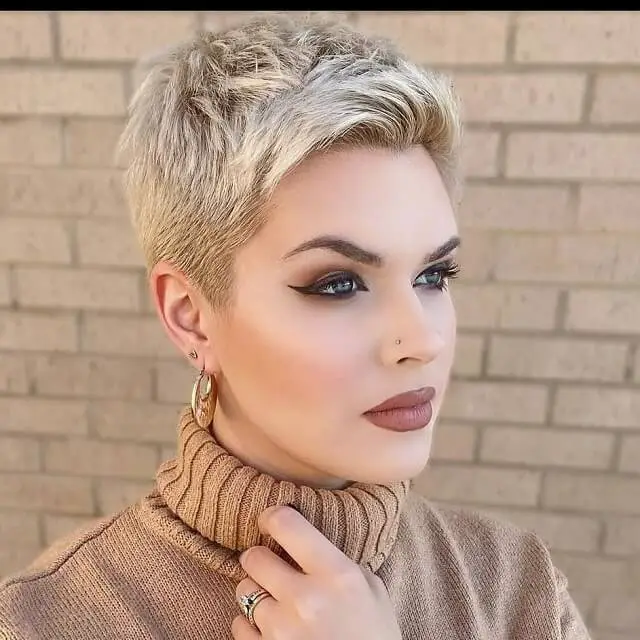 choppy pixie cuts for thick hair 