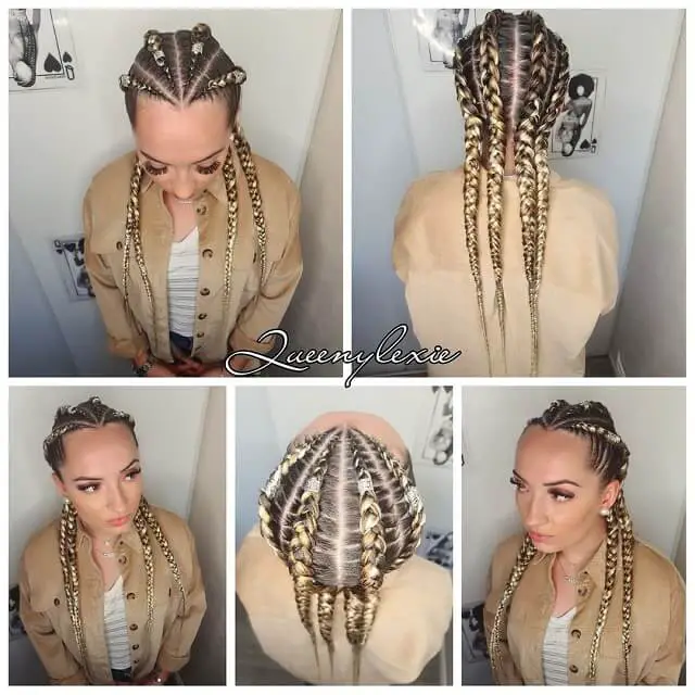 cornrow for white girl 