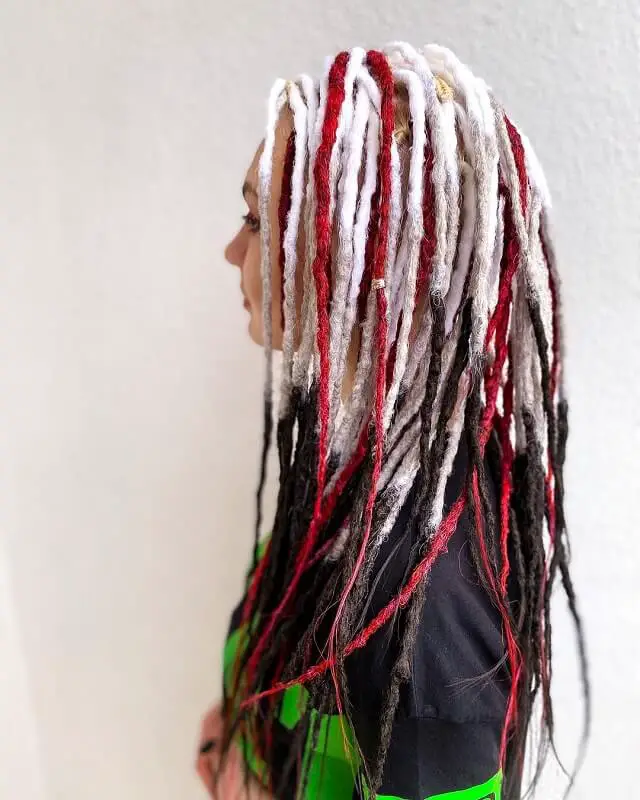 crochet dreads on white girl