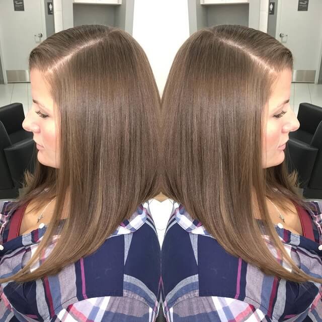 extreme long inverted bob