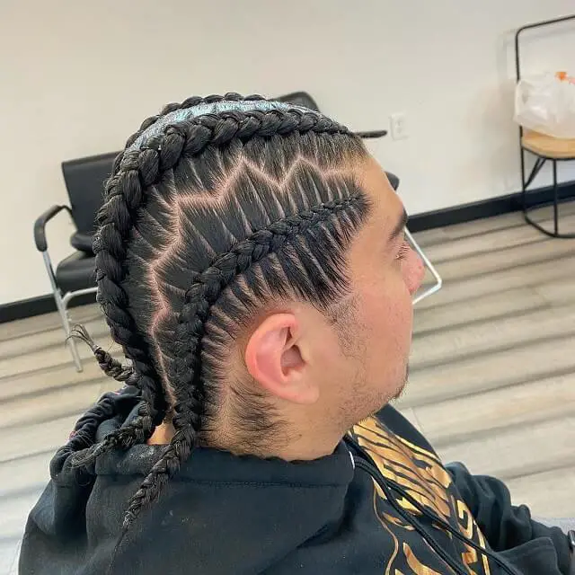 French Braids For Men 