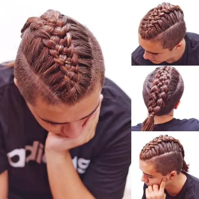 French Braids For Men