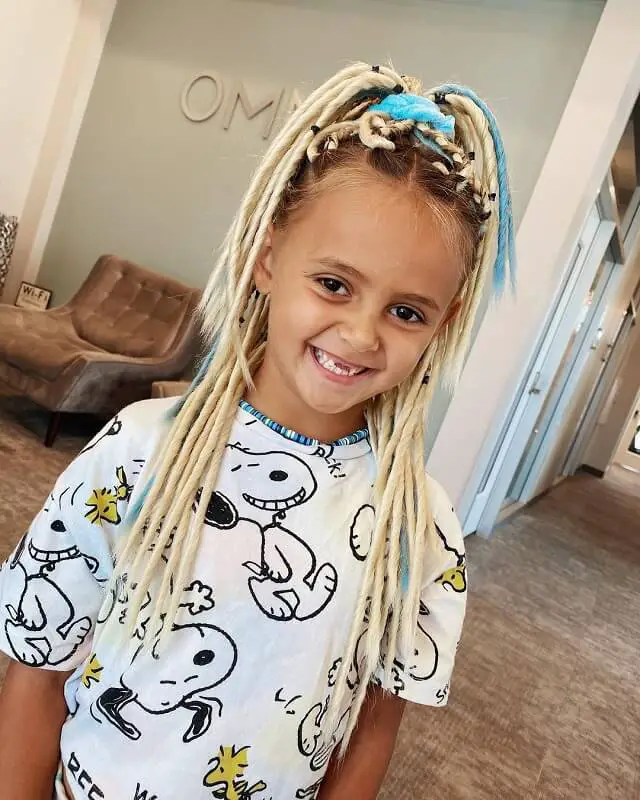 little white girl dreads