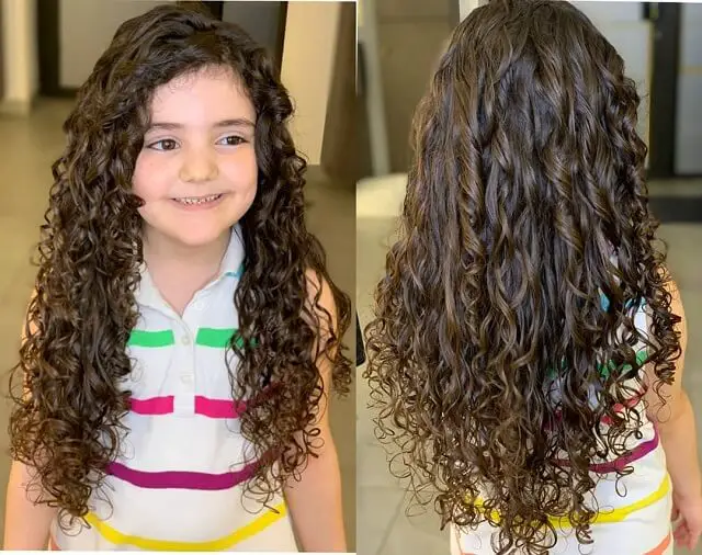 long curly hairstyles for kids           