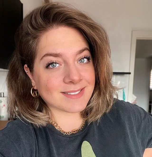 low maintenance chubby face short hairstyles