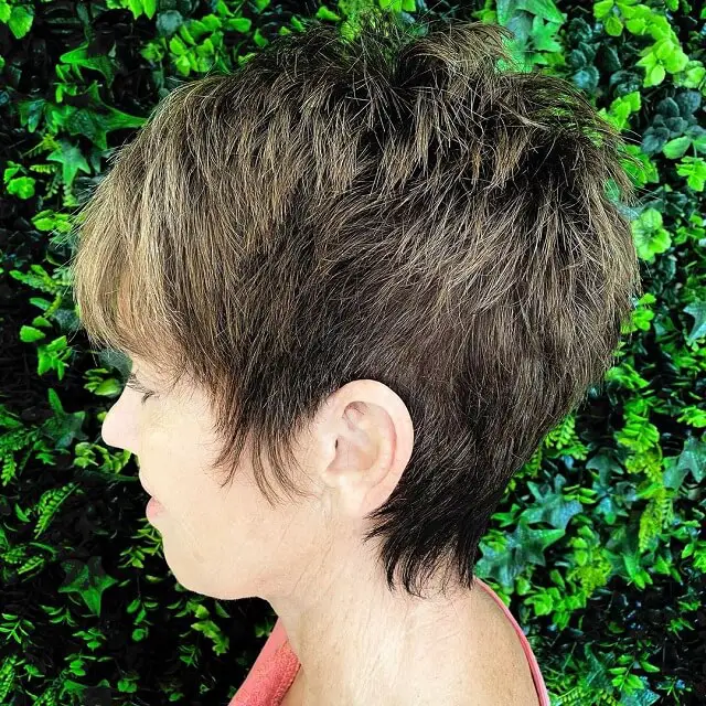 low maintenance short pixie cuts for thick hair 