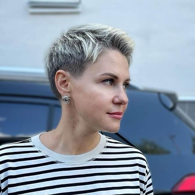 low maintenance short pixie cuts for thick hair 