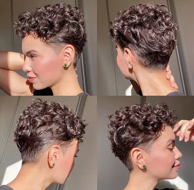  pixie cut for thick curly hair 