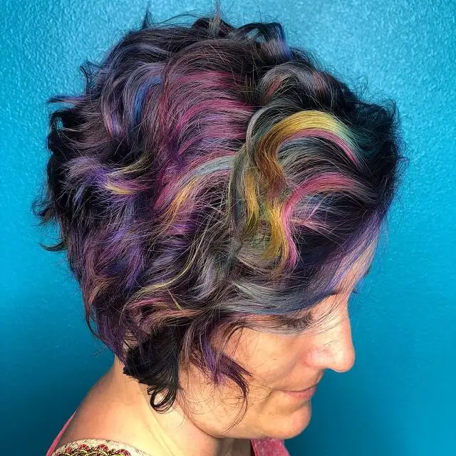 pixie cuts and color for trendy women over 50