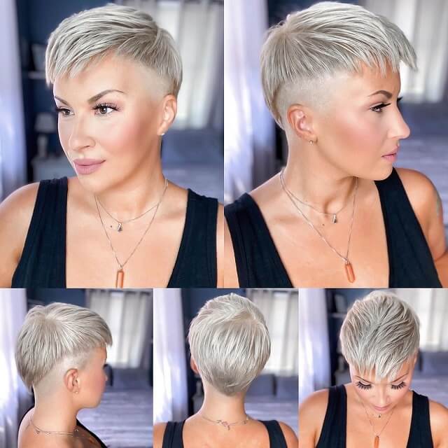 undercut pixie cuts for thick hair 