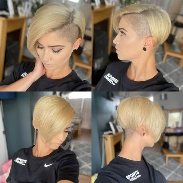 undercut pixie cuts for thick hair 