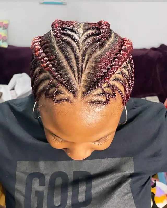 4 fishbone braids