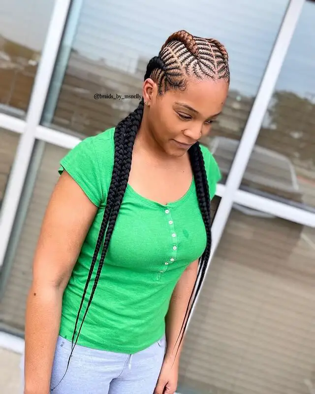 african american fishbone braids