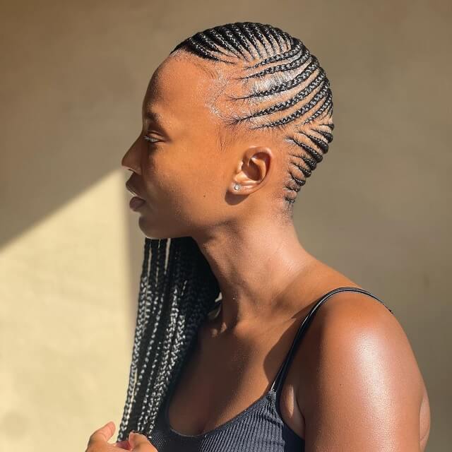  african american side braid hairstyles