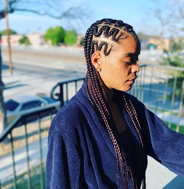 allen iverson fishbone braids 