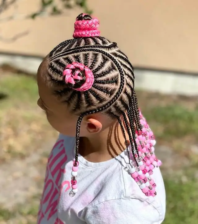 Braids With Beads For Kids