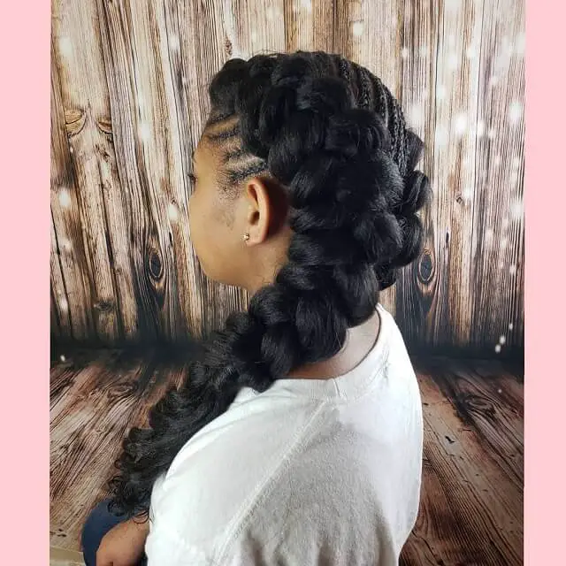 fishbone braids updo hairstyles