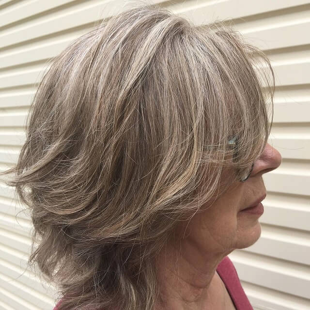  layered hairstyles for over 50 with glasses