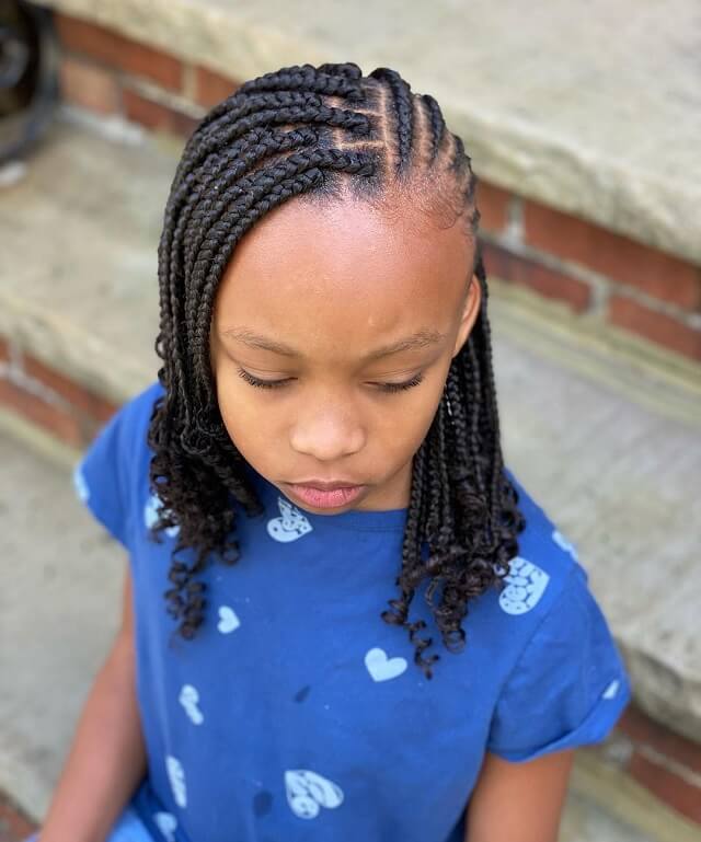 little black girl braids 