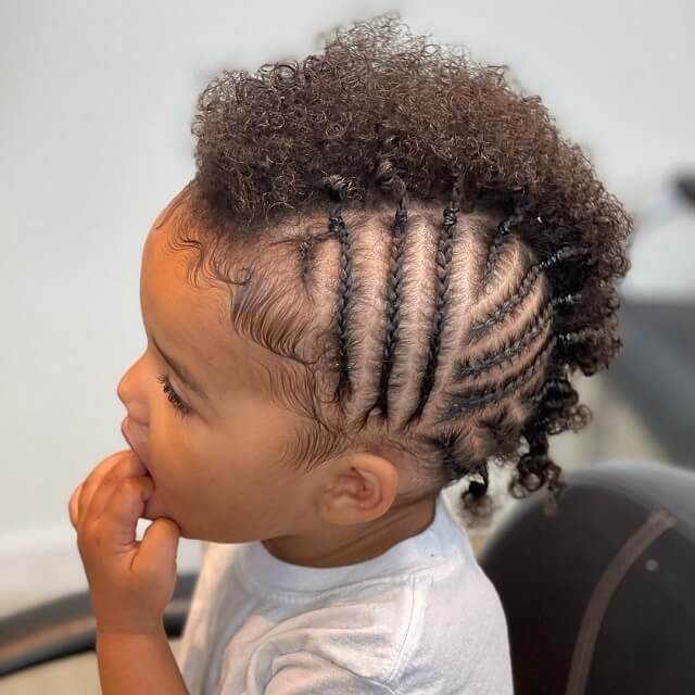  little girl braided mohawk hairstyles 
